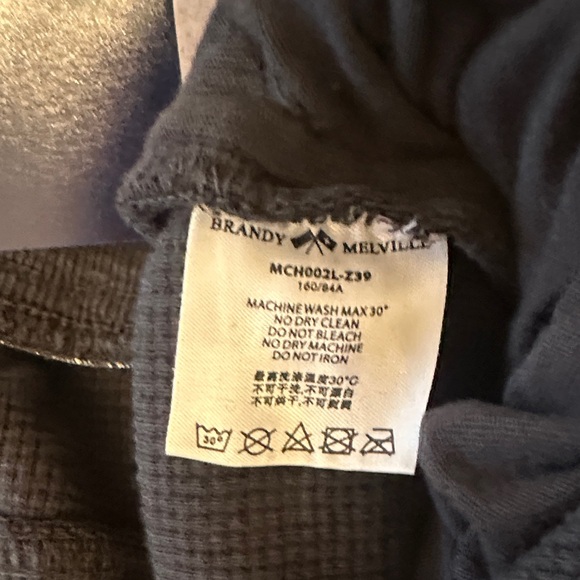 Brandy Melville Black Lounge Pants - Picture 7 of 9